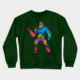 Trap Jaw low-res pixelart Crewneck Sweatshirt